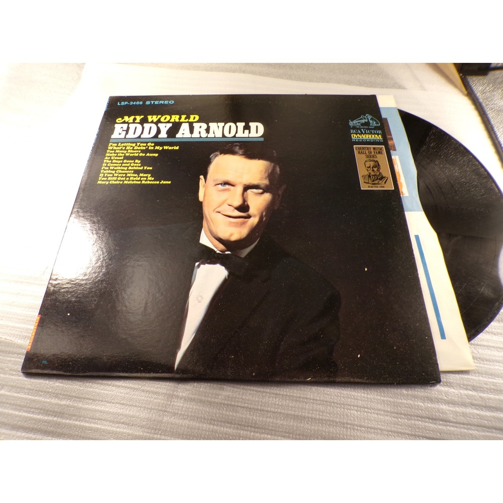 Eddy Arnold My World Vinyl LP 1965 RCA Victor LSP-3466 Make The World Go Away